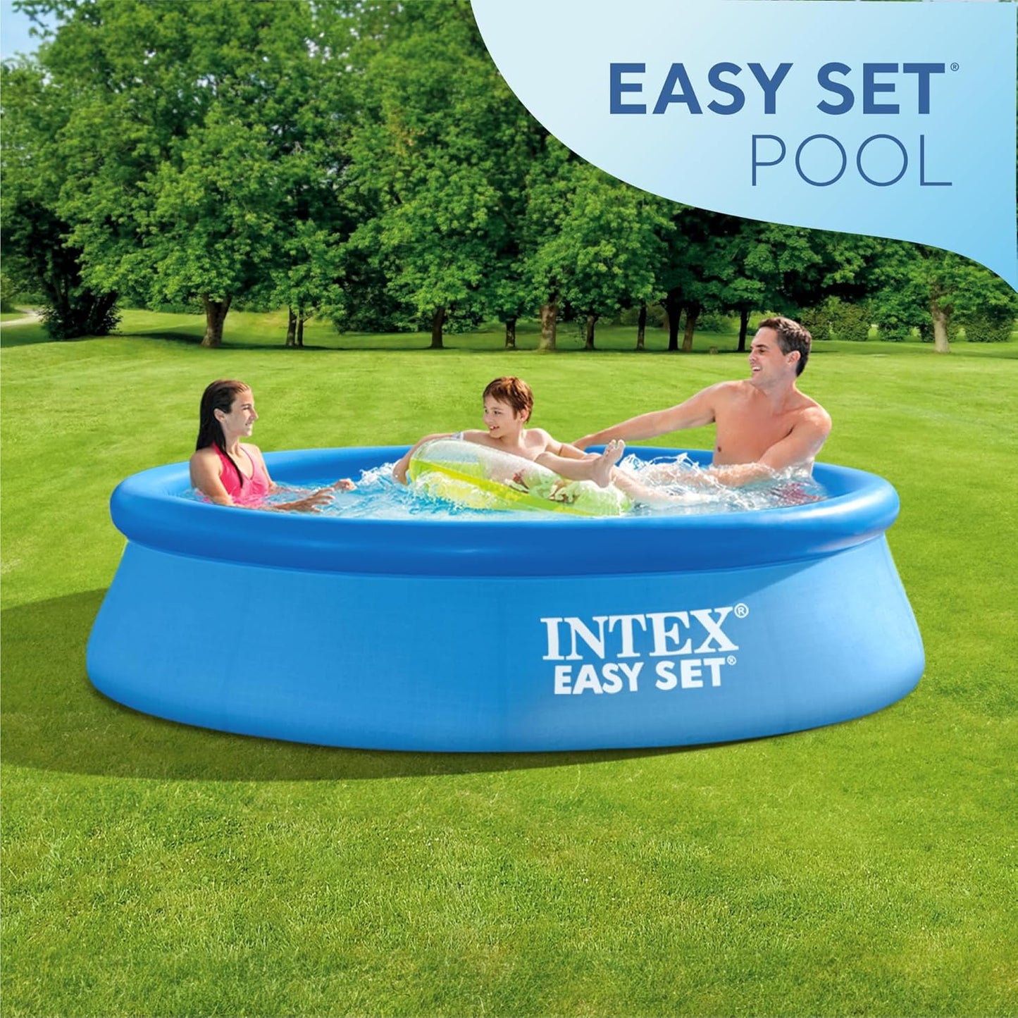 Intex 28120NP Easy Set Up 10 Foot x 30 Inch Pool, Blue