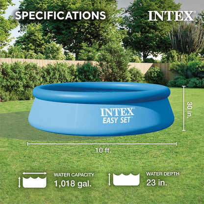 Intex 28120NP Easy Set Up 10 Foot x 30 Inch Pool, Blue