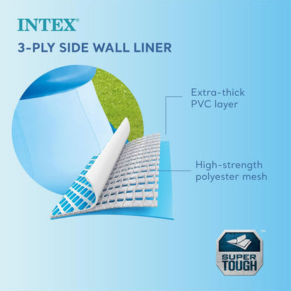 Intex 28120NP Easy Set Up 10 Foot x 30 Inch Pool, Blue