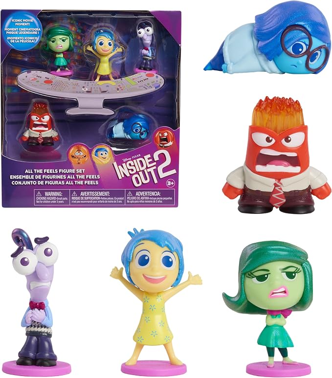 Disney Pixar Inside Out 2 - All The Feels Figure Set