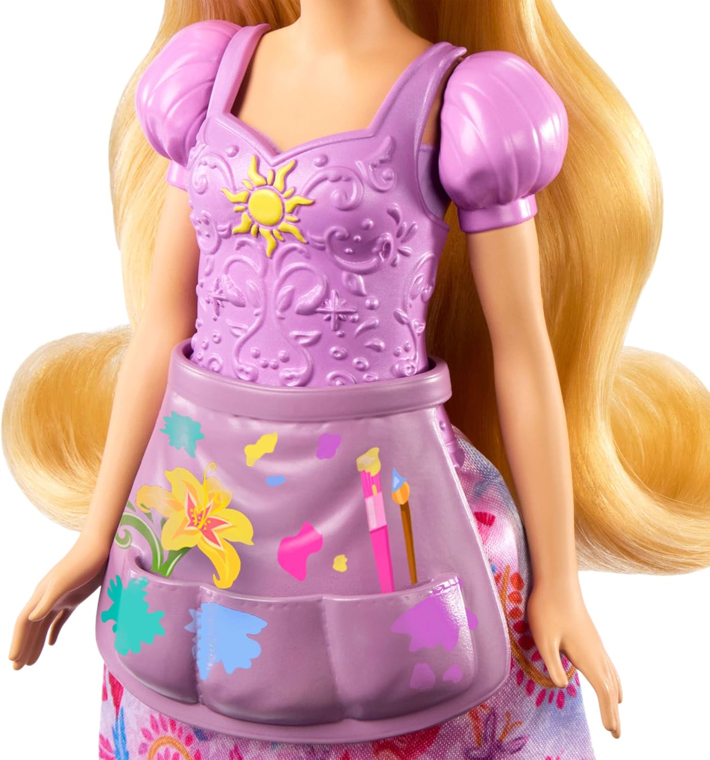 Mattel Disney Princess Toys, Rapunzel Fashion Doll with 2 Looks (JBG09)