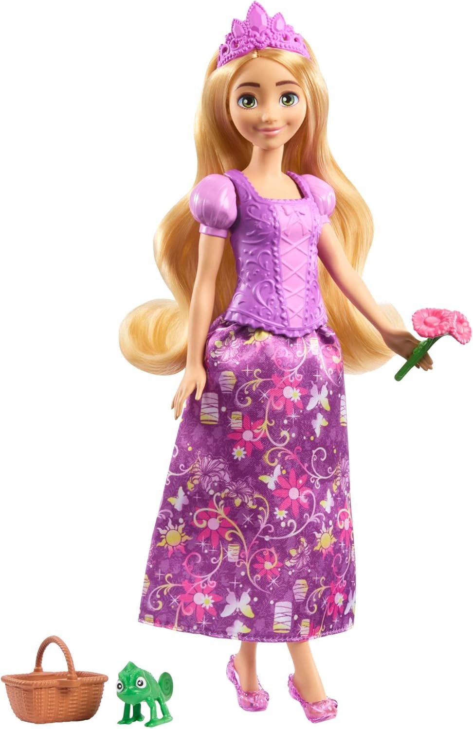 Mattel Disney Princess Toys, Rapunzel Fashion Doll with 2 Looks (JBG09)