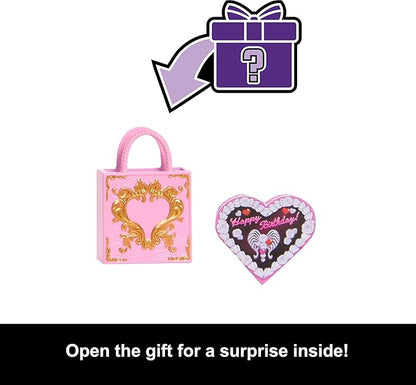 Monster High Scary Sweet Birthday Doll, Cupid Asteria in Pink and Red Party Dress