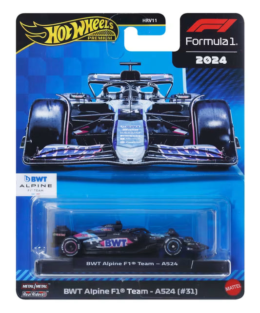Hot Wheels Premium: F1 - BWT Alpine F1 Team - A524 (#31)