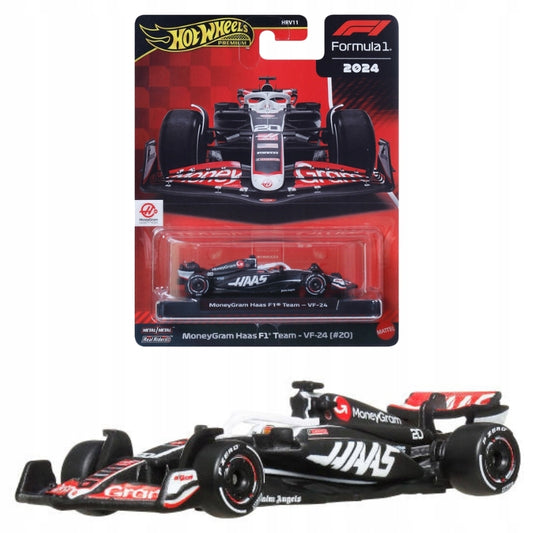 Hot Wheels Premium: F1 - MoneyGram Haas F1 Team - VF-24 (#20)