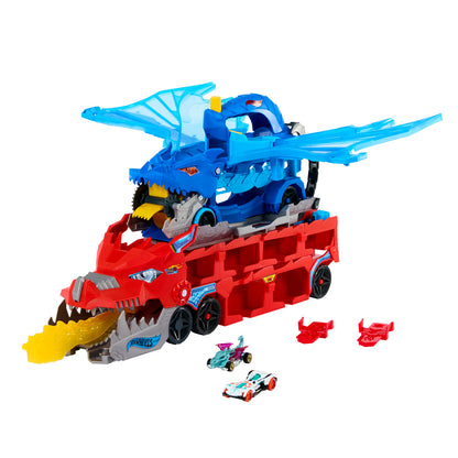 Hot Wheels City Ultimate Dual Dragon Transporter (JBM72)