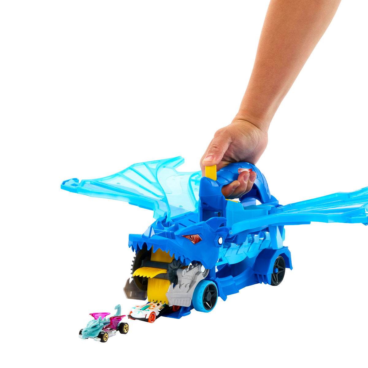 Hot Wheels City Ultimate Dual Dragon Transporter (JBM72)