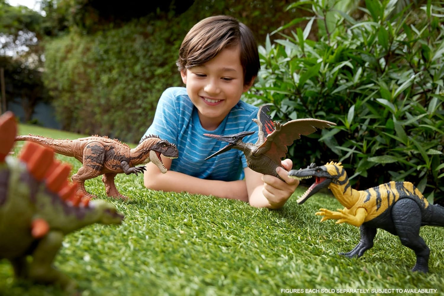 Jurassic World Wild Roar Kentrosaurus Action Figure Dinosaur (JCL65)