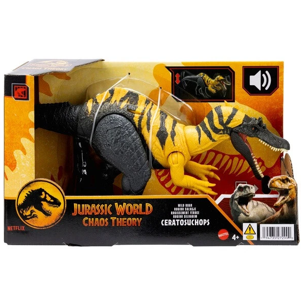 Mattel Jurassic World - Wild Roar Ceratosuchops (JCL66)