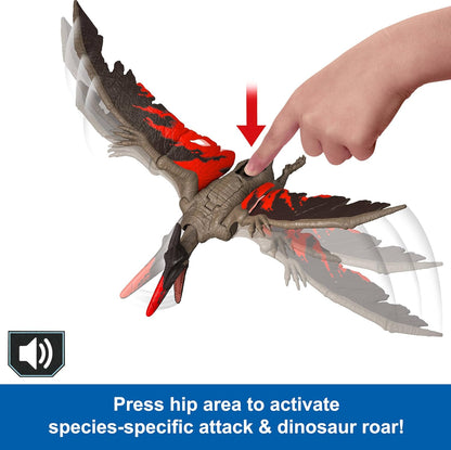 Jurassic World Chaos Theory Wild Roar Pteranodon Action Figure (JCL70)