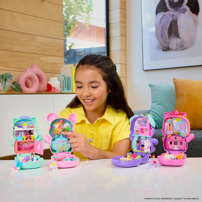 Polly Pocket Dolls and Playset, Pony Rodeo Compact (JCR39)