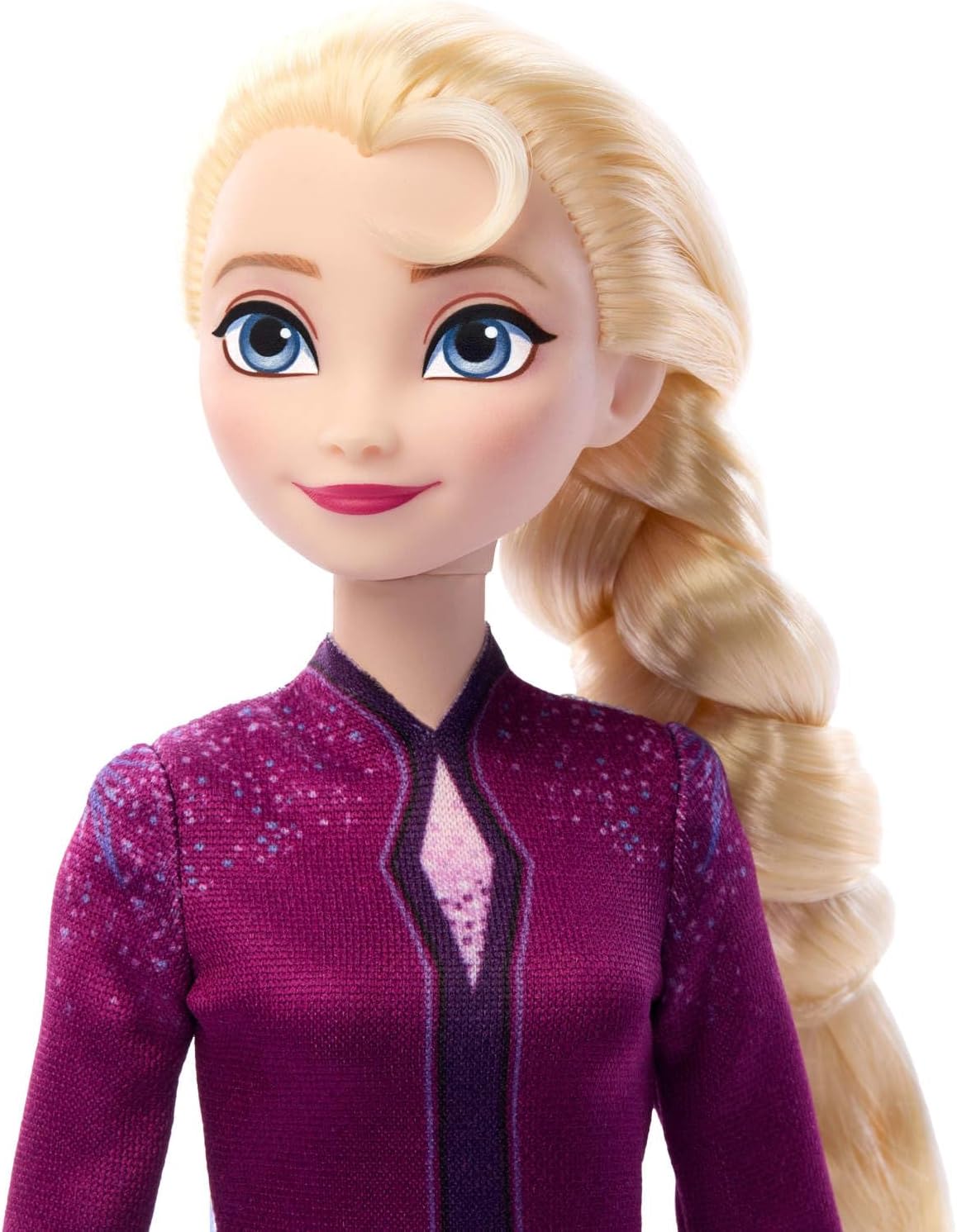 Mattel Disney Frozen Elsa Fashion Doll & Bear Cub Figure with 4 Accessories Including Animal Bed & Blanket JFG16