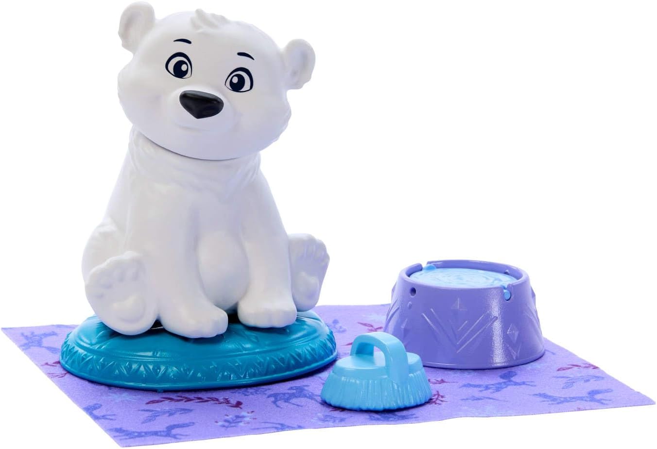 Mattel Disney Frozen Elsa Fashion Doll & Bear Cub Figure with 4 Accessories Including Animal Bed & Blanket JFG16