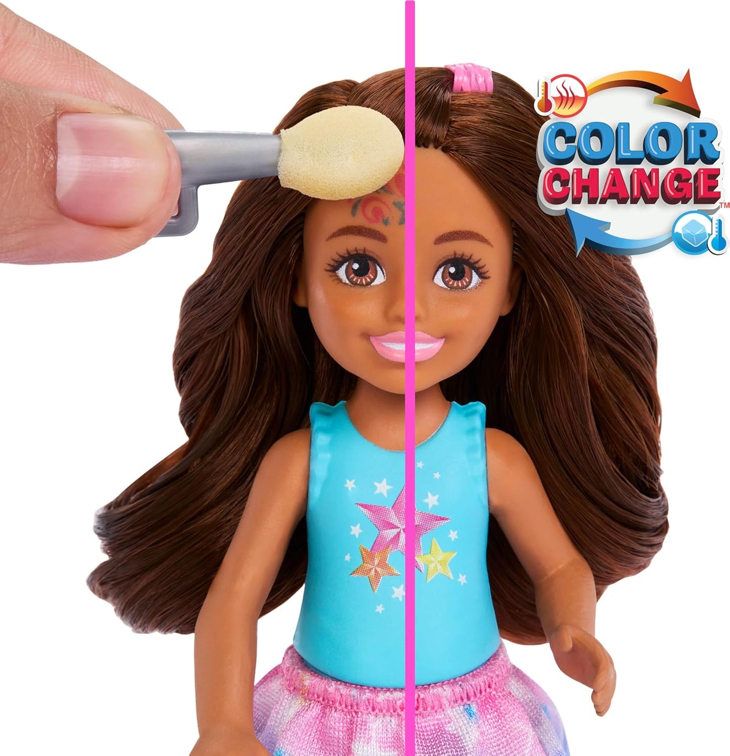 Barbie Day at the Fair Playset with 2 Dolls, Face Paint and Photo Holder (JFL61)