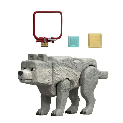 Minecraft: Dennis The Wolf Action Figure & Accessories (4-Inch)