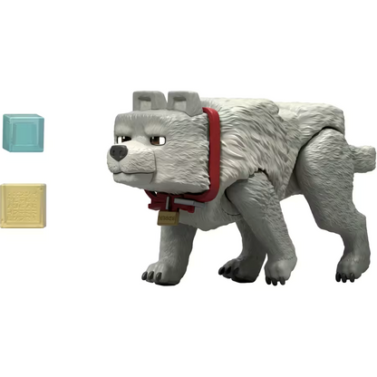 Minecraft: Dennis The Wolf Action Figure & Accessories (4-Inch)