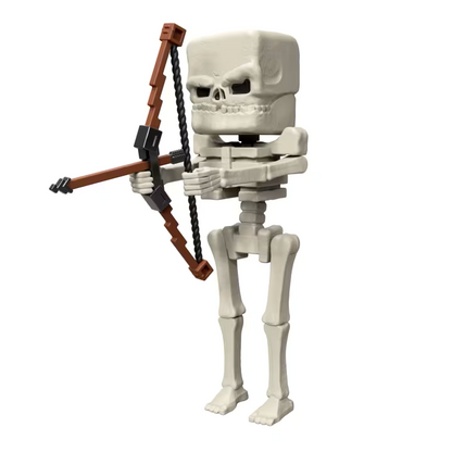 Minecraft: Skeleton Action Figure & Accessories (4-Inch)