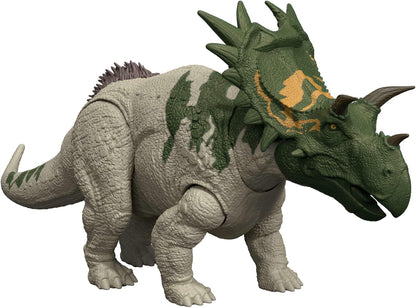Mattel Jurassic World Rebirth Wild Roar Spiclypeus Dinosaur Toy (JGB89)