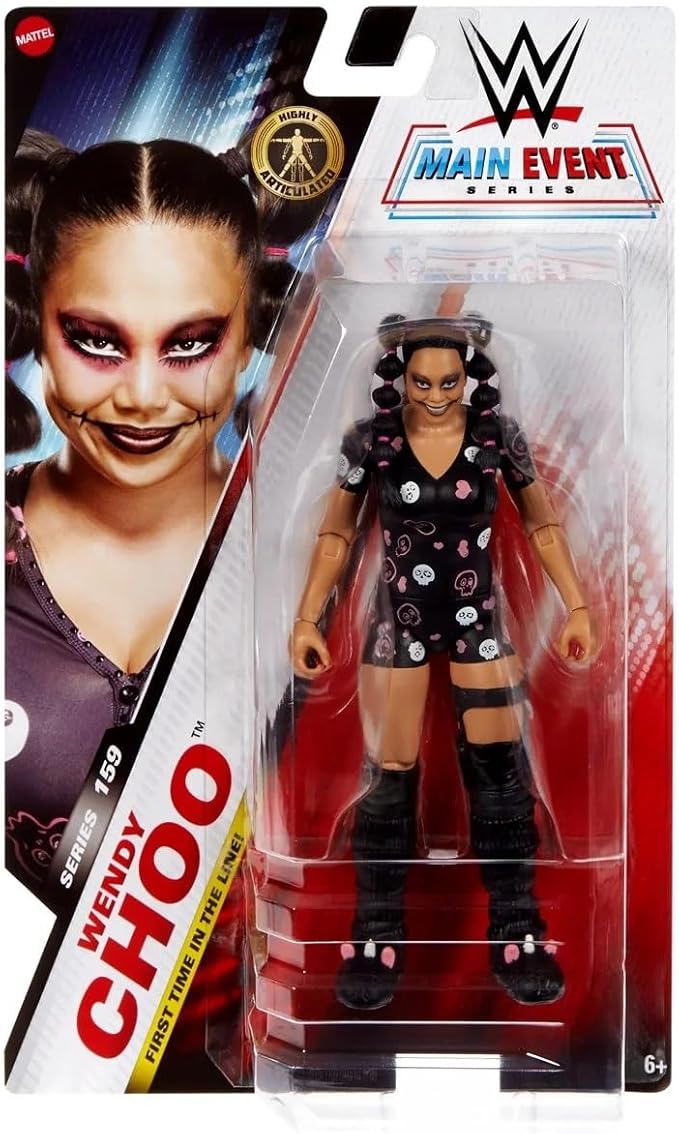 WWE Wendy Choo Mattel Main Event Basic Series 159 Wrestling Action Figure