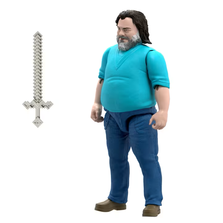 Minecraft: Steve Large-Scale 12-Inch Action Figure