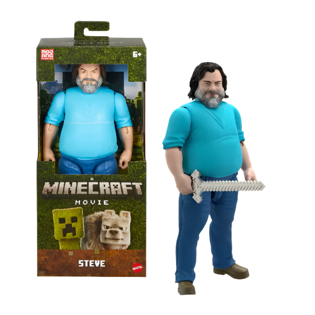 Minecraft: Steve Large-Scale 12-Inch Action Figure