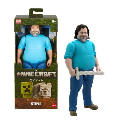 Minecraft: Steve Large-Scale 12-Inch Action Figure