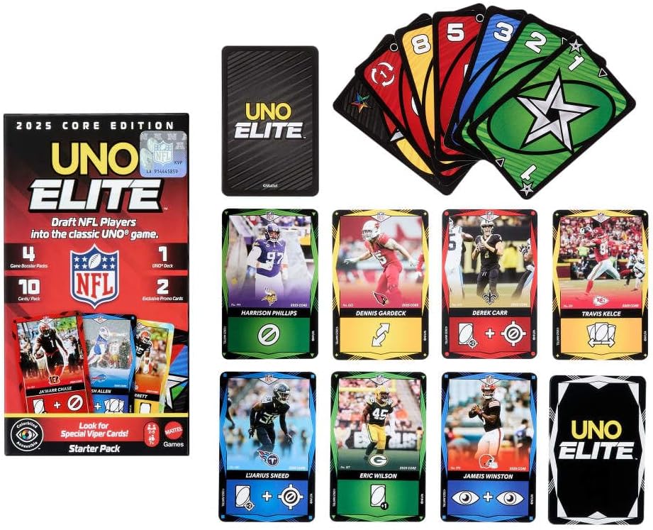 UNO Elite NFL 2025 Core Edition Starter Pack (Mainline)