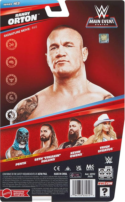 Mattel WWE Randy Orton Action Figure, Main Event Series # 163