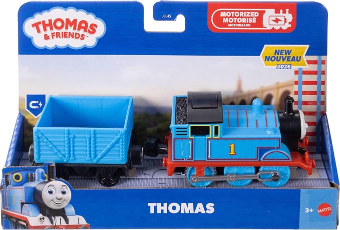 Mattel Thomas & Friends Thomas Motorized Toy Train Engine (JLL45)