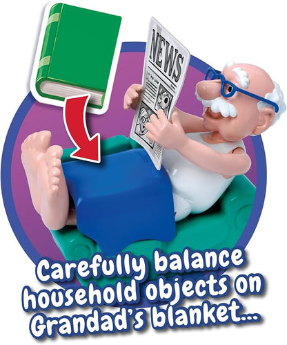 IDEAL - Grandad Tickle Toes, Board Game