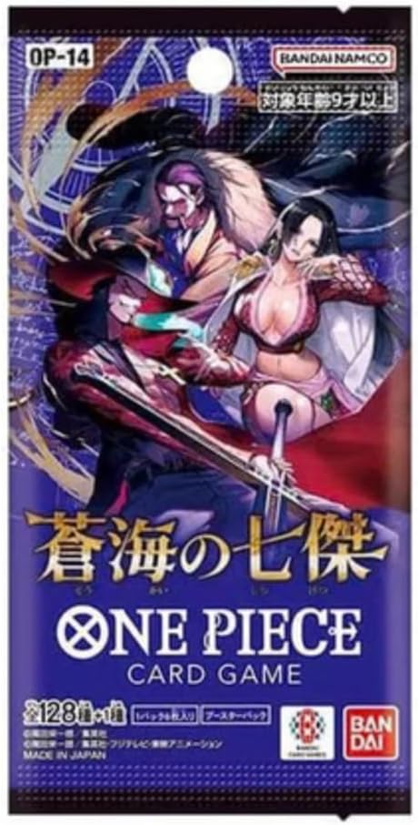 One Piece The Azure Sea’s Seven OP-14 Japanese Booster Pack (Japanese)