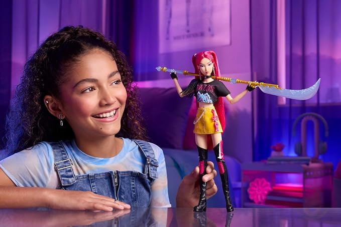 Mattel Netflix KPOP Demon Hunters: HUNTR/X Mira ' How It's Done' Figure (JRN36)