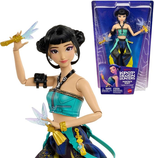 Mattel Netflix Kpop Demon Hunters: HUNTR/X Zoey 'How Its Done' Figure (JRN37)