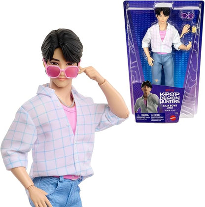 Mattel KPOP Demon Hunters: Saja Boys Jinu 'Soda Pop' Figure (JRN38)