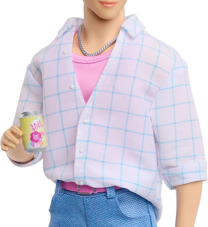 Mattel KPOP Demon Hunters: Saja Boys Jinu 'Soda Pop' Figure (JRN38)