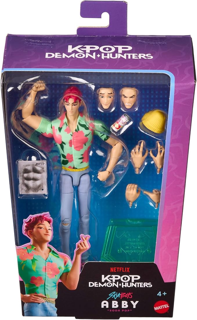 Mattel Netflix KPOP Demon Hunters: Saja Boys Abby 'Soda Pop' Action Figure