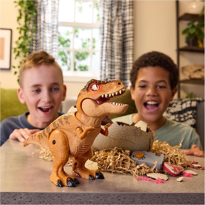 Jurassic World Primal Hatch Interactive Toy Dinosaur & Egg