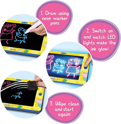 Peppa Pig GLOWPAD Light-Up Drawing Pad