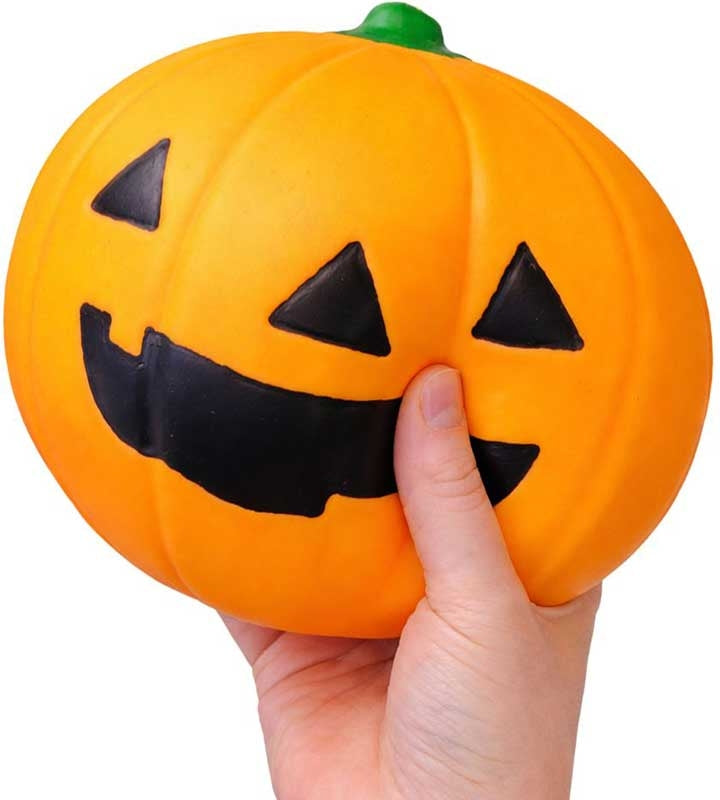 Keycraft: Big Squij Pumpkin Slow-Rise Squishy Toy, Single Pack