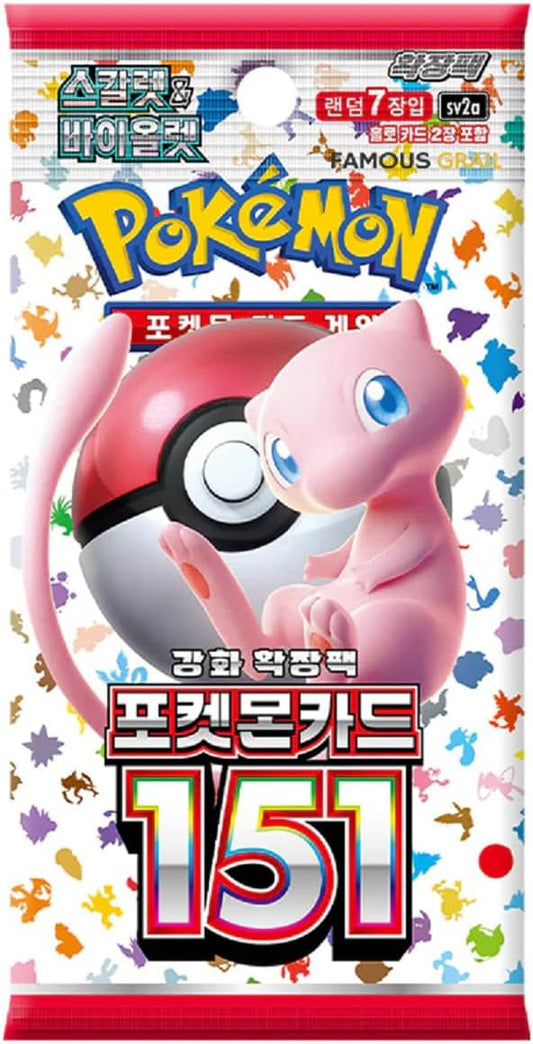 Pokemon TCG: 151 Booster Pack (Korean)