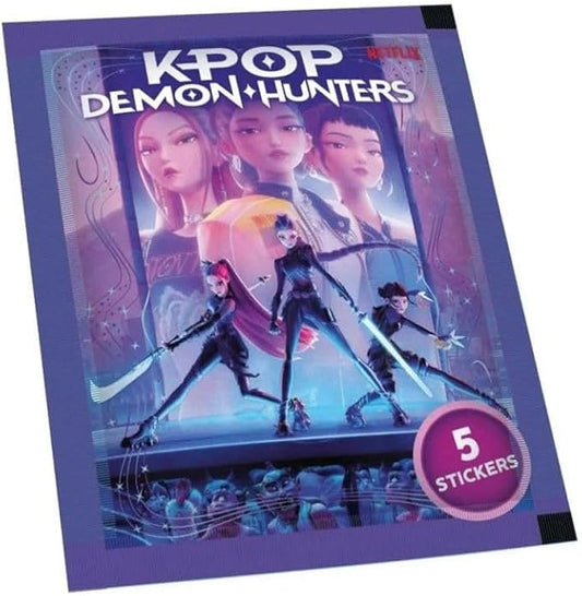 K-POP Demon Hunters Netflix Stickers, 5 Stickers in Pack - Single Pack