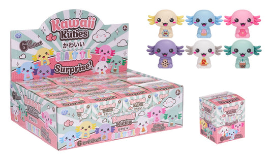 Kawaii Kuties Snaxolotl Surprise 8cm - Stress Relief Sensory Toy