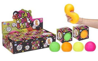Knead Doh Neon Stress Ball - Squishy & Fun!