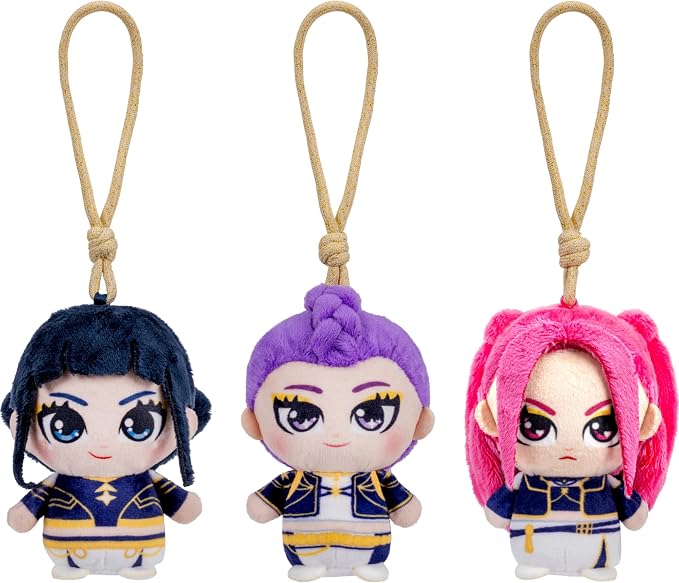Jazwares: Netflix KPOP Demon Hunters 4' Plush Clips Assortment