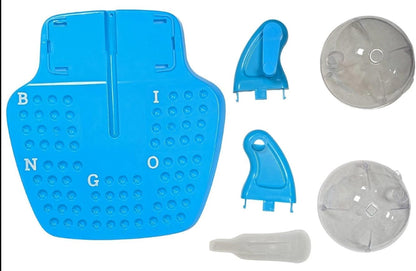 Light-Up Bingo Game Set for Kids & Adults – Includes 75 Neon Balls, LED Bingo Machine