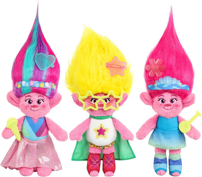 Little Live Pets Scruff-a-Luvs Trolls Band Together Reveal. Wash, Reveal And Style A Cute Plush Trolls Doll