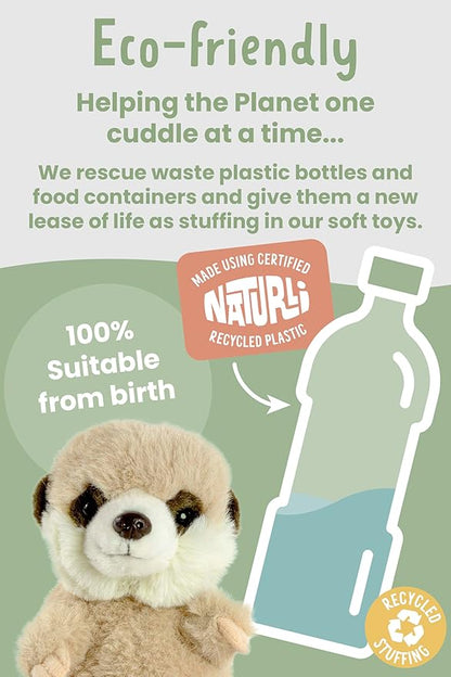 Living Nature Baby Meerkat Stuffed Animal Plush Toy