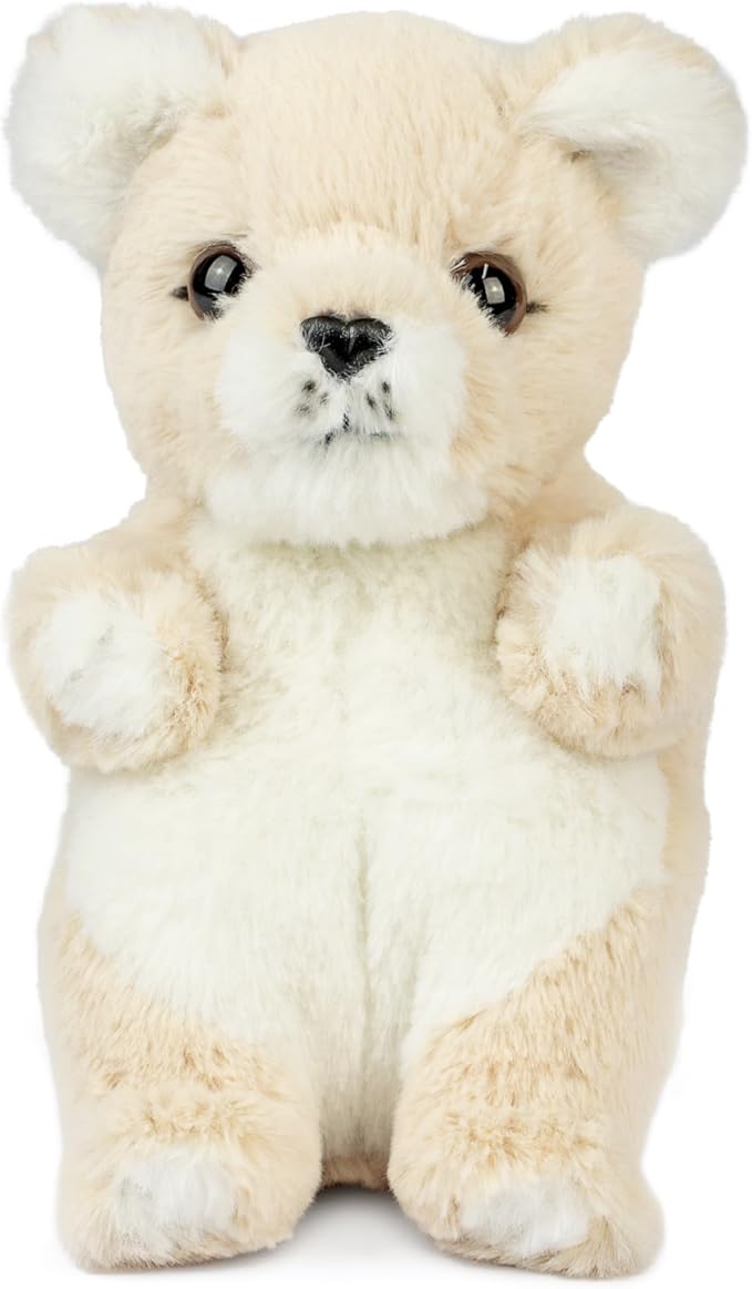 Living Nature Baby Lion Cub Stuffed Animal Plush Toy