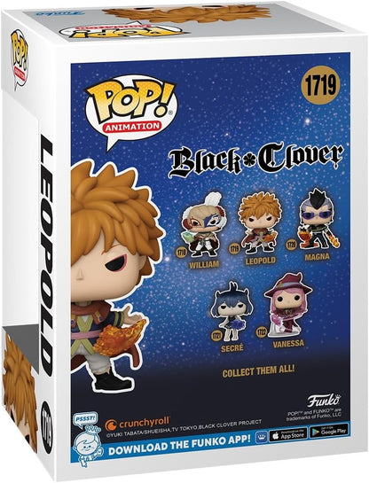 Funko Pop! Animation: Black Clover - Leopold Vermillion - Collectable Vinyl Figure
