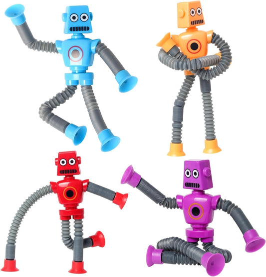 Light Up Robot Extending Limbs